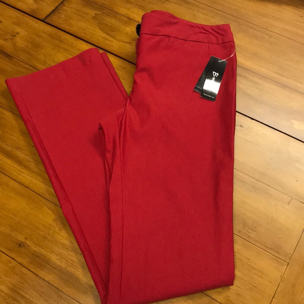 Fire Red Junior Slacks